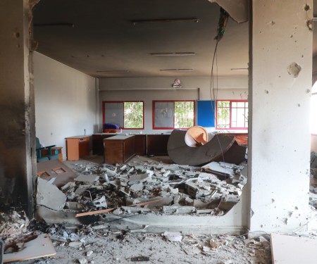 Palestine Red Crescent Society Condemns Deliberate Targeting of Its Headquarters in Khan Younis, Resulting in the Death of One of Its Employees